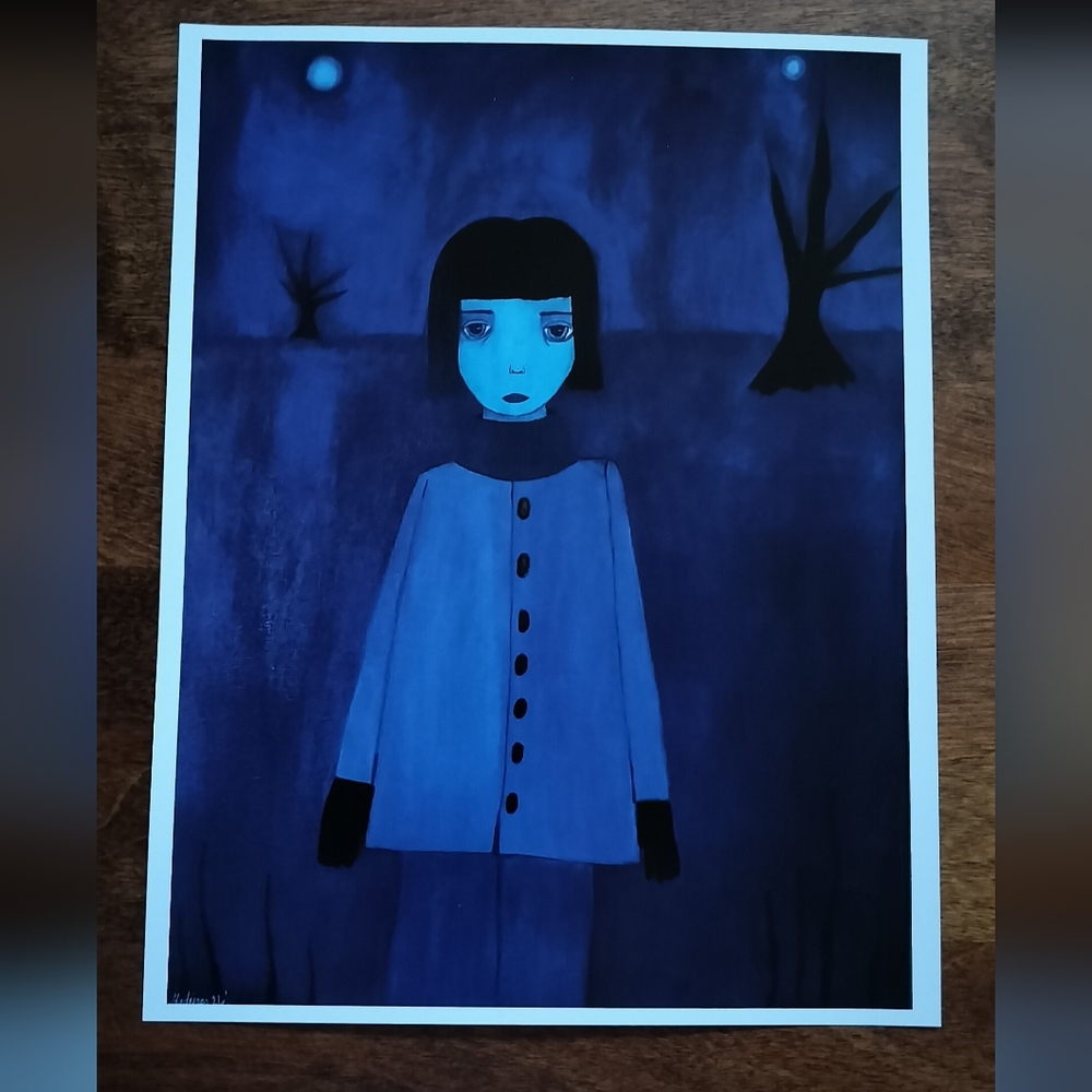 2 Left- 'Luna' Print